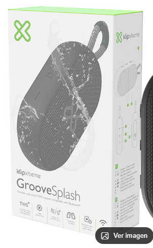 Bocina portátil Klip Xtreme GrooveSplash